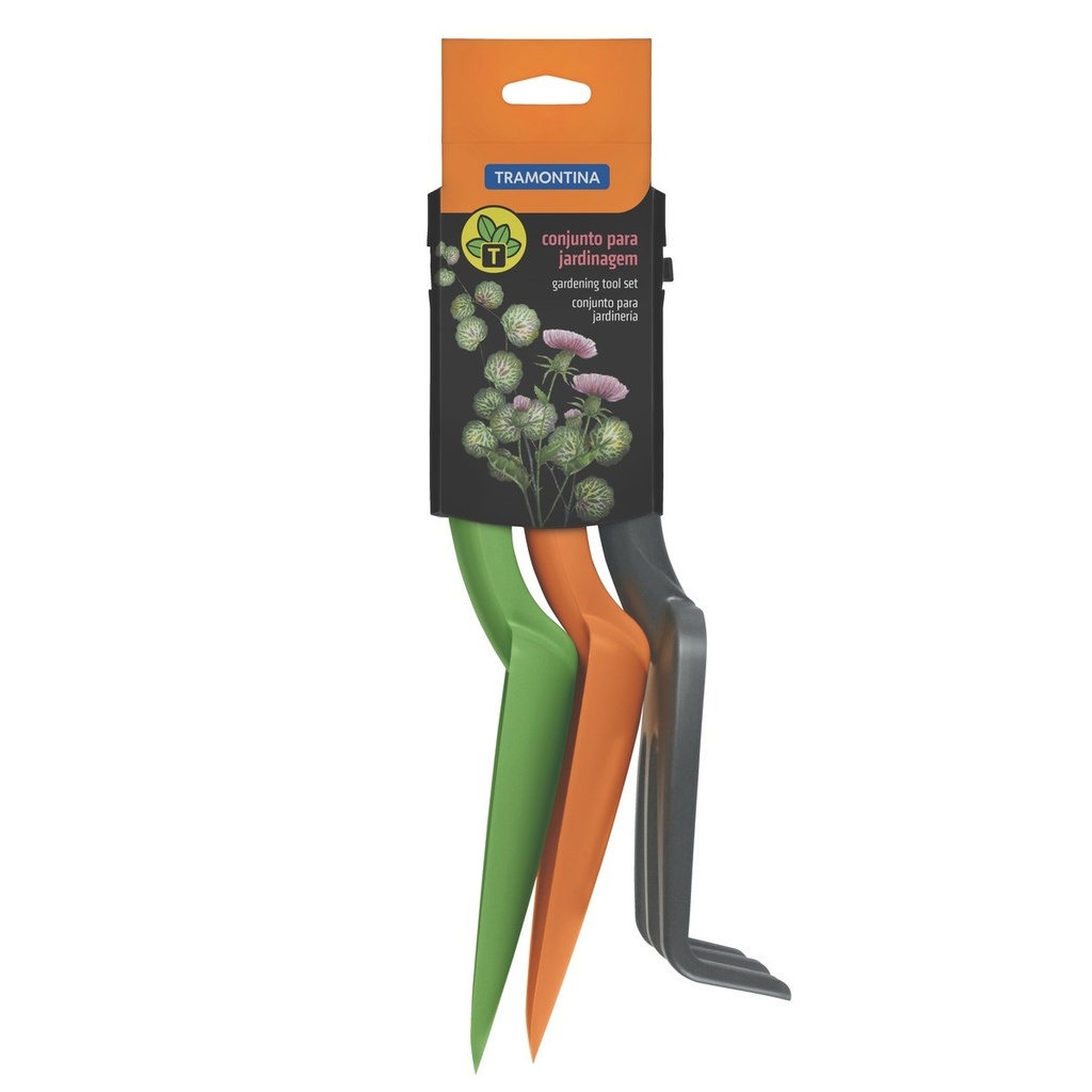 KIT PARA JARDIN 3 PZ PLASTICO - 78108100